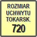 Piktogram - Uchwyt tokarski - rozmiar: 720